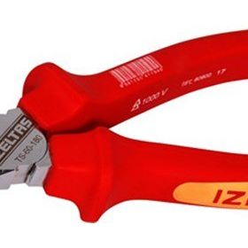 İzeltaş 1000V 180 mm Düz Uçlu İzoleli Elektrikçi Kargaburun Pense