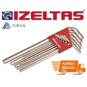 İzeltaş 10'lu Allen Anahtar Takımı