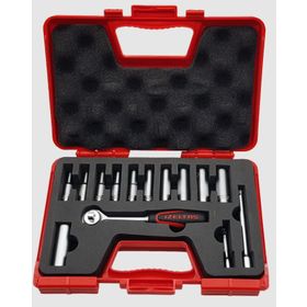 İzeltaş 1107 10 mm 1/4'' Altı Köşe Derin Lokma Anahtar