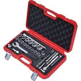 İzeltaş 1107006015 1/4'' 15 Parça Altı Köşe Karbüratör Lokma Anahtar Takımı