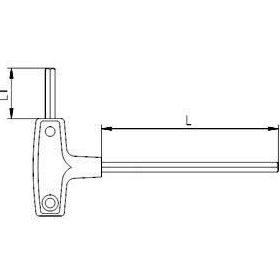 İzeltaş 1107061125 2.5 mm Lokma Anahtar