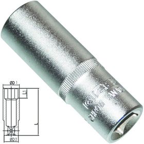 İzeltaş 1108 1/2'' Derin Altı Köşe Lokma Anahtar