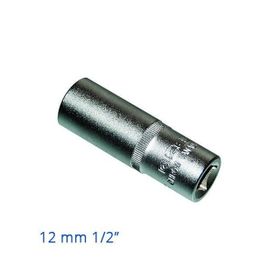 İzeltaş 1108067012 1-2" 12 mm Altı Köşe Derin Lokma Krom Anahtar