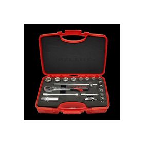 İzeltaş 1110 00 6019 3/8'' 19 Parça Altı Köşe Lokma Anahtar Takımı