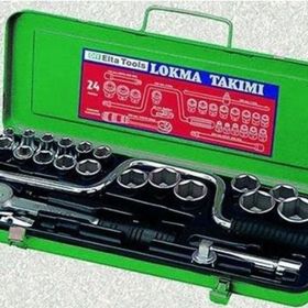 İzeltaş 1113 6 Köşe 24 Parça Lokma Anahtar Takımı