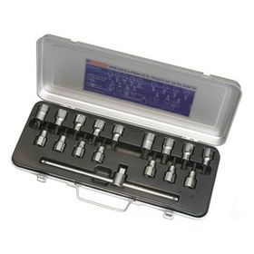İzeltaş 1113001107 1/2 inç 7 Parça Alyan Uçlu 60 mm Lokma Takımı