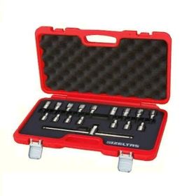 İzeltaş 1113001107 1/2 inç 7 Parça Alyan Uçlu 60 mm Lokma Takımı