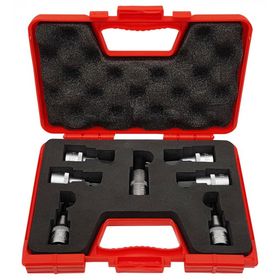 İzeltaş 1113001107 1/2 inç 7 Parça Alyan Uçlu 60 mm Lokma Takımı