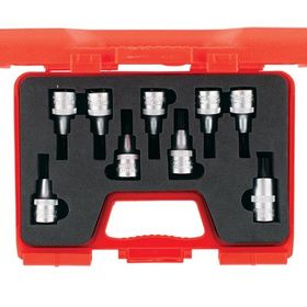 İzeltaş 1113006009 1/2 inç 60 mm 9 Parça Torx Lokma Takımı