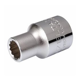 İzeltaş 1114061019 1-2" 19 mm On İki Köşe Lokma Krom Anahtar