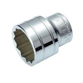 İzeltaş 1114061019 1-2" 19 mm On İki Köşe Lokma Krom Anahtar