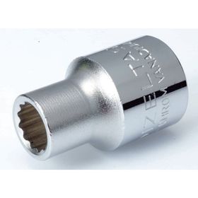 İzeltaş 1114061019 1-2" 19 mm On İki Köşe Lokma Krom Anahtar