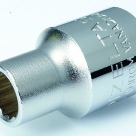 İzeltaş 1114061020 1-2" 20 mm On İki Köşe Lokma Krom Anahtar
