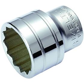 İzeltaş 1114061026 1-2" 26 mm On İki Köşe Lokma Krom Anahtar