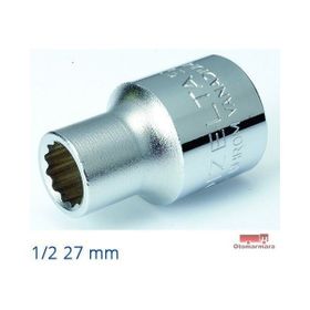İzeltaş 1114061027 Yıldız Lokma 1/2"-27mm Lokma