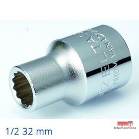 İzeltaş 1114061032 Yıldız Lokma 1/2"-32mm Lokma