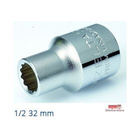 İzeltaş 1114061032 Yıldız Lokma 1/2"-32mm Lokma