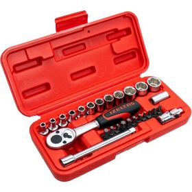 İzeltaş 1119 3/4 inç 24 mm Ağır Tip Altı Köşe Lokma Anahtar