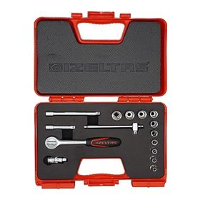 İzeltaş 1119 3/4 inç 60 mm Ağır Tip Altı Köşe Lokma Anahtar