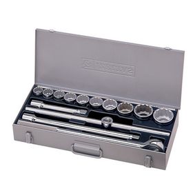 İzeltaş 1120006014 3/4 14 Parça Köşe Lokma Anahtar