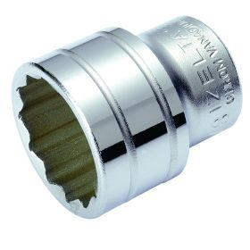İzeltaş 1120061024 24 mm On İki Köşe 3/4 Ağır Tip Lokma Anahtar