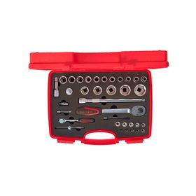 Izeltas 1/2-1/4" Alti Kose Lokma Takimi 35 Parca 1113001038 Lokma