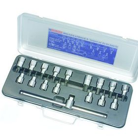 İzeltaş 1/2'' 17 Parça Lokmalı Allen Uç ve Star Tork Uç Takımı