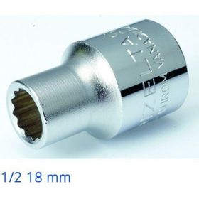 İzeltaş 1/2 18 mm On İki Köşe Lokma Anahtar