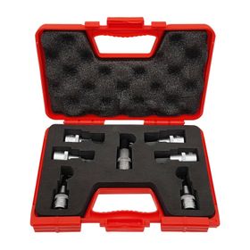 İzeltaş 1/2" 7'li Lokmalı Allen Uç Takımı