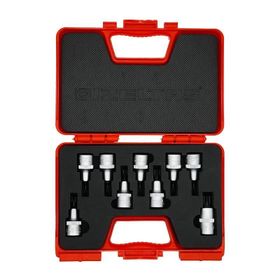 İzeltaş 1/2'' 9 Parça 60 mm Lokmalı Tork Uç Takımı
