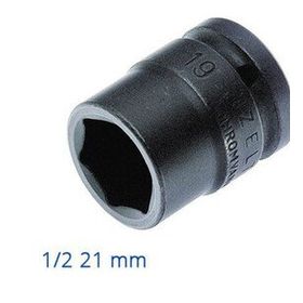 İzeltaş 1/2'' Altı Köşe 21 mm Havalı Derin Lokma Anahtar