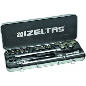 İzeltaş 1/2'' Altı Köşe 24 mm Havalı Derin Lokma Anahtar