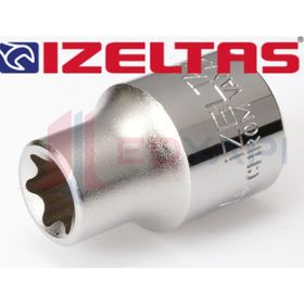 İzeltaş 1/2'' E10 mm Star Anahtar Lokma