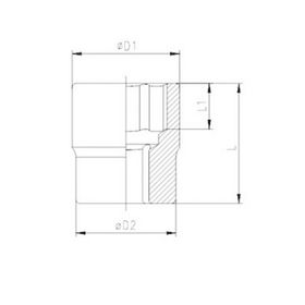 İzeltaş 1/2'' E10 mm Star Anahtar Lokma