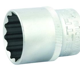 İzeltaş 1/2 On Iki Köşe Lokma Krom 32 mm Anahtar