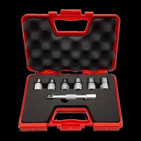 İzeltaş 1/2'' Star Lokma 7 Parça Anahtar Takımı