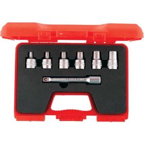 İzeltaş 1/2” Star (Torx) Lokma Anahtar Takımı (7 Parça) - İZELTAŞ STAR TORX LOKMA TAKIMI Lokma