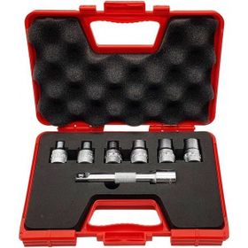 Izeltaş 1/2 Star(Torx) Lokma Anahtar Takımı(7 Parça) Lokma