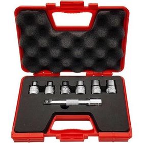 Izeltaş 1/2 Star(Torx) Lokma Anahtar Takımı(7 Parça) Lokma