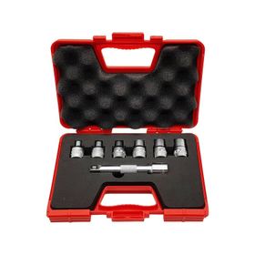 Izeltaş 1/2 Star(Torx) Lokma Anahtar Takımı(7 Parça) Lokma