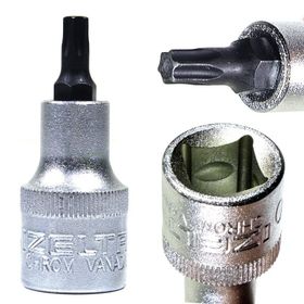 İzeltaş 1/2 T20 Manyetik Lokmalı Star 100 mm Torx Uç