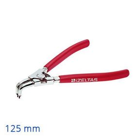 İzeltaş 125 mm Dış Segman Pensi Yaylı Eğri