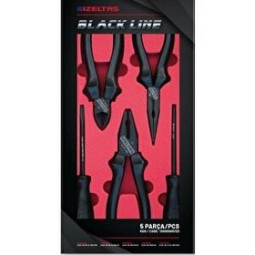 İzeltaş 13000005133 Black Line 5 Parça Pense Seti