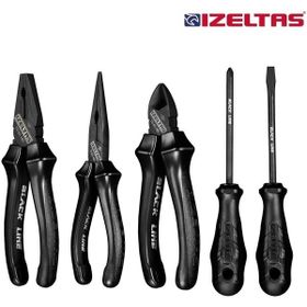 İzeltaş 13000005133 Black Line 5 Parça Pense Seti