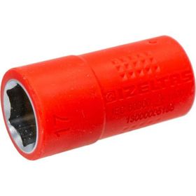İzeltaş 13000005155 1000V 1/2 inç 17 mm Altı Köşe Lokma Anahtar