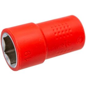 İzeltaş 13000005156 1000V 1/2 inç 19 mm Altı Köşe Lokma Anahtar