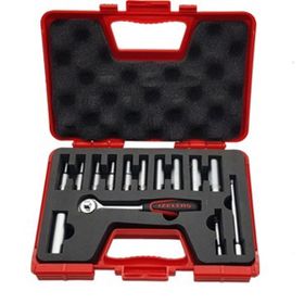 İzeltaş 1/4 14 Parça Derin Lokma Anahtar Takımı