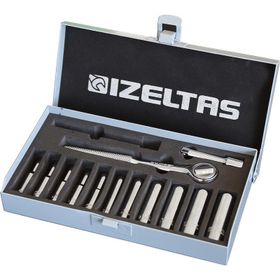 İzeltaş 1/4 14 Parça Derin Lokma Anahtar Takımı