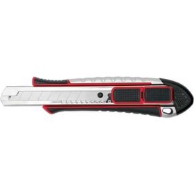 İzeltaş 14000005050 18 mm Pro Metal Gövde Emniyetli Otomatik Kilitlemeli Maket Bıçağı