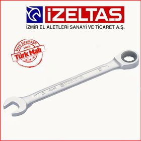 İzeltaş 15 mm Cırcır Kombine Anahtar